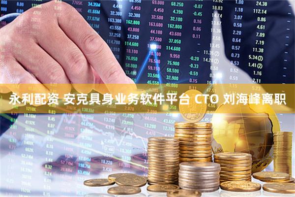 永利配资 安克具身业务软件平台 CTO 刘海峰离职
