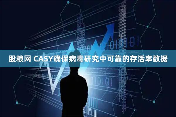 股粮网 CASY确保病毒研究中可靠的存活率数据