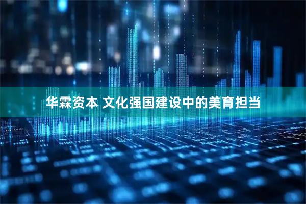 华霖资本 文化强国建设中的美育担当