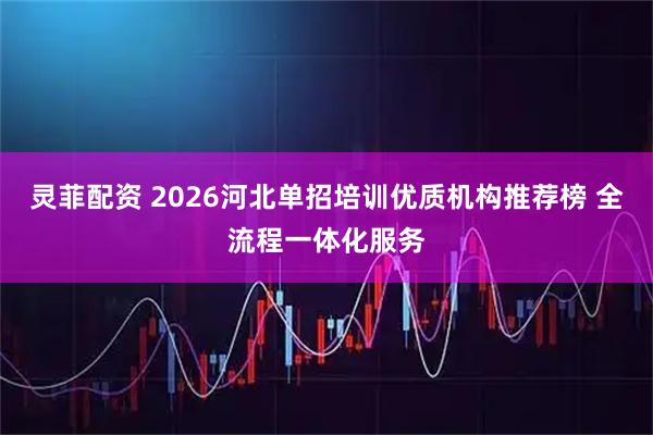 灵菲配资 2026河北单招培训优质机构推荐榜 全流程一体化服务
